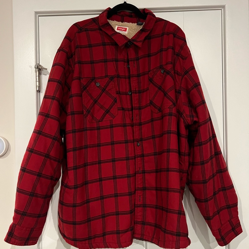 Wrangler Lined Flannel Jacket